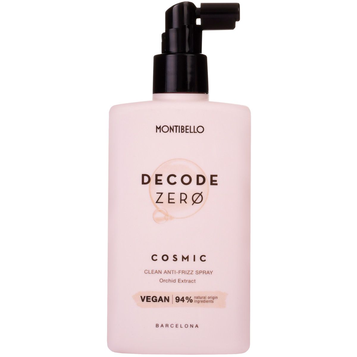 Montibello Decode Zero Cosmic Anti-Frizz – dyscyplinujący spray przeciw puszeniu włosów, 200 ml