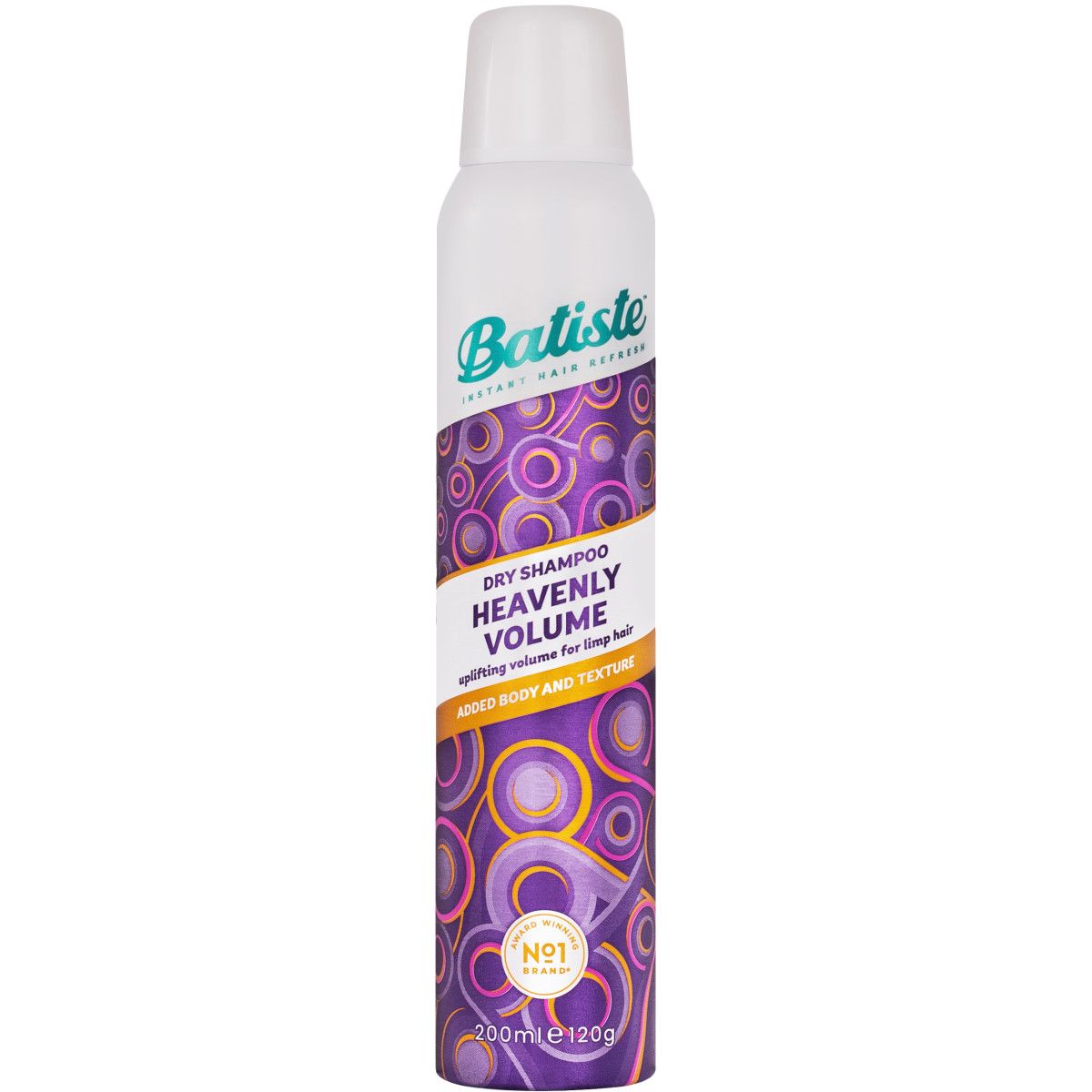 Batiste Heavenly Volume, suchy szampon - pochłania sebum, nadaje objętość 200ml