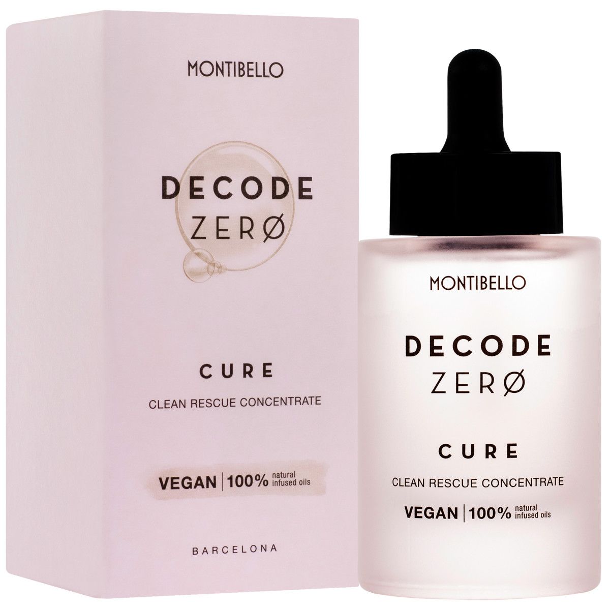 Montibello Decode Zero Cure Serum – skoncentrowane serum naprawcze do włosów, 50ml