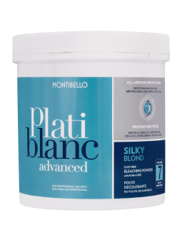 Montibello Platiblanc Advanced Silky Blond Level 7, rozjaśniacz w proszku bez amoniaku 500g