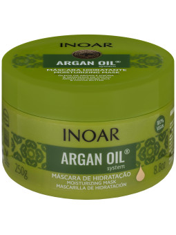 Inoar Argan Oil maska pielęgnująca włosy suche i puszące się 250ml