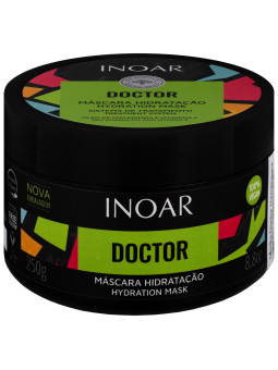Inoar Doctor hidratacao, maska bardzo mocno nawilżająca włosy 250g