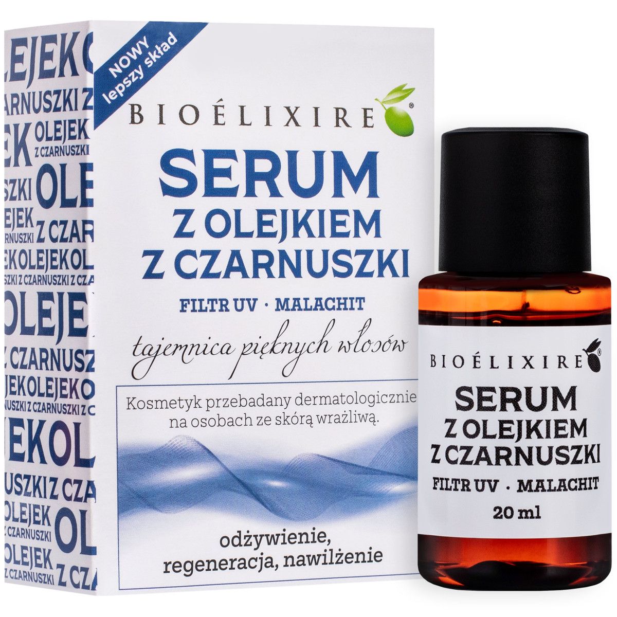 Bioelixire serum z czarnuszki na rozdwojone końcówki