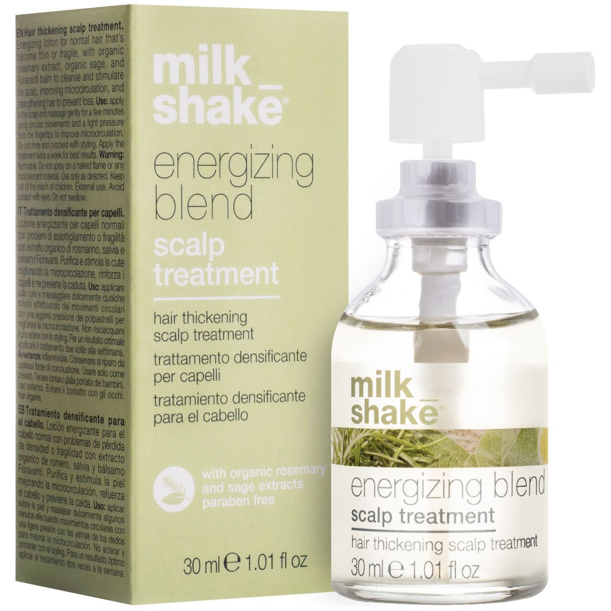 Milk Shake Energizing Blend Scalp Treatment – kuracja przeciwko wypadaniu włosów, 30ml