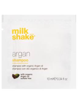 Milk Shake Argan Oil Shampoo – szampon do codziennej pielęgnacji z olejkiem arganowym, 10ml