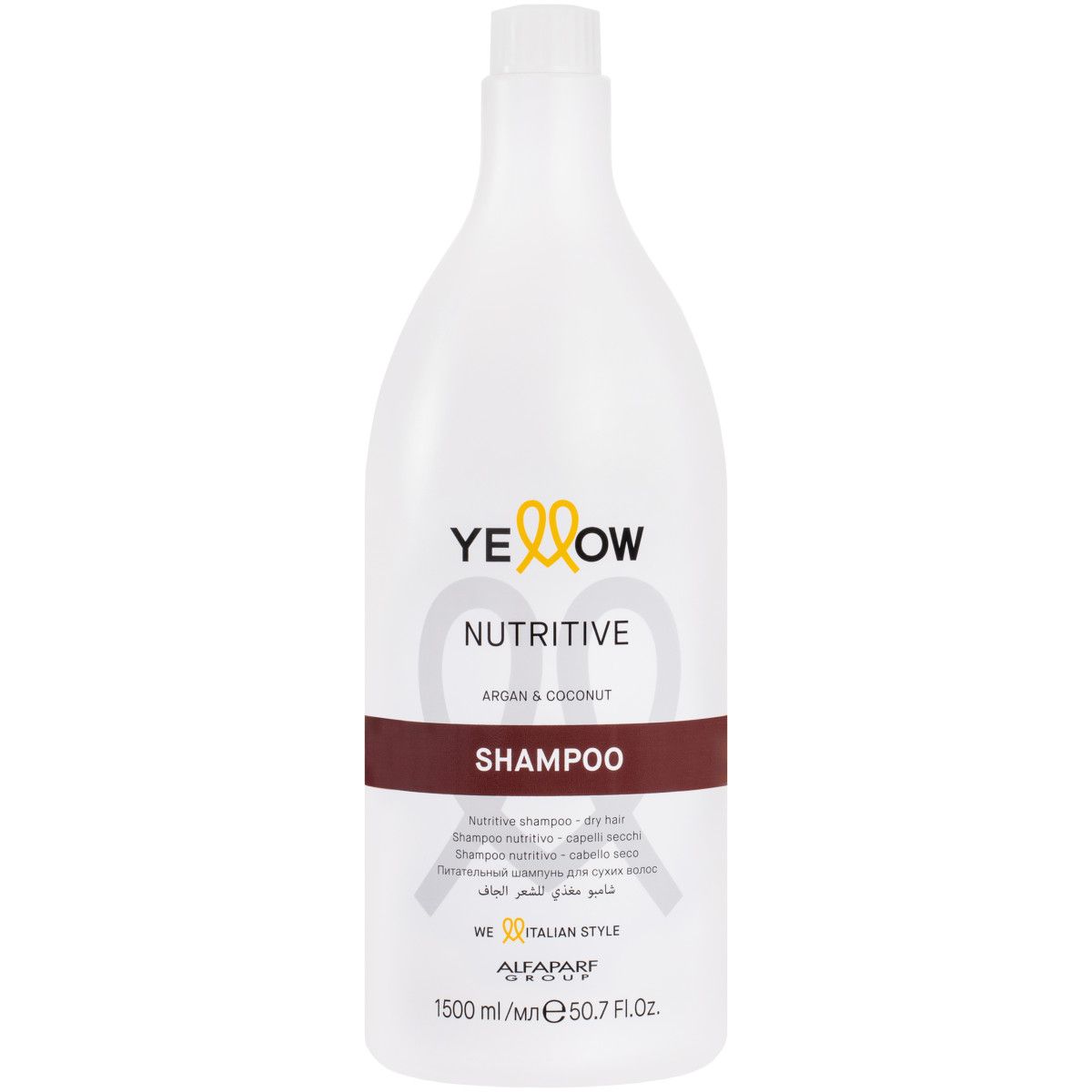Alfaparf YELLOW Nutritive - szampon do suchych i zniszczonych włosów, 1500ml