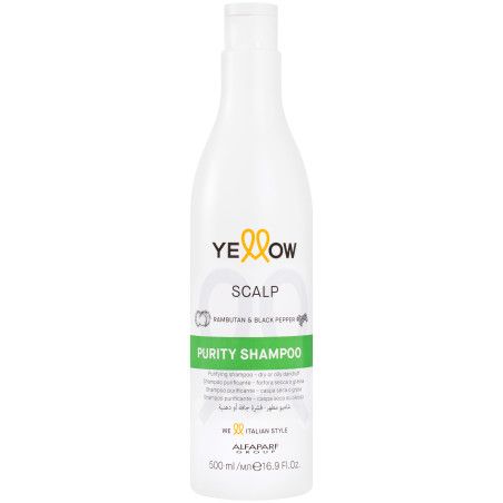 Alfaparf YELLOW Scalp Purity - szampon przeciwłupieżowy głęboko oczyszczający, 500ml