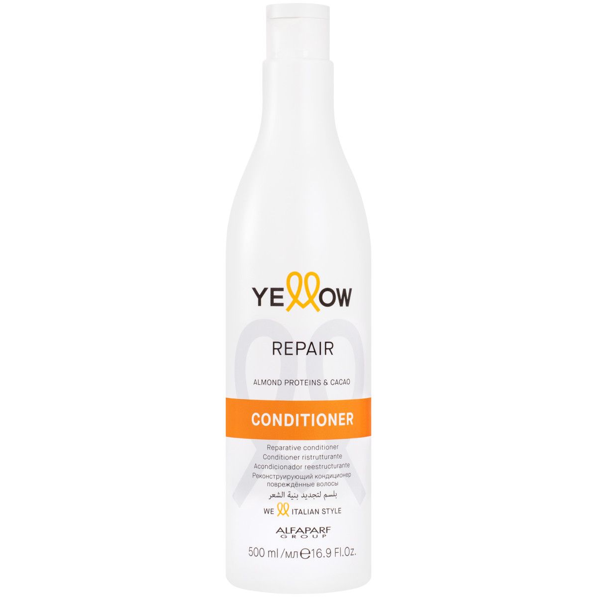 Alfaparf YELLOW Repair - odżywka regenerująca do włosów zniszczonych, 500ml