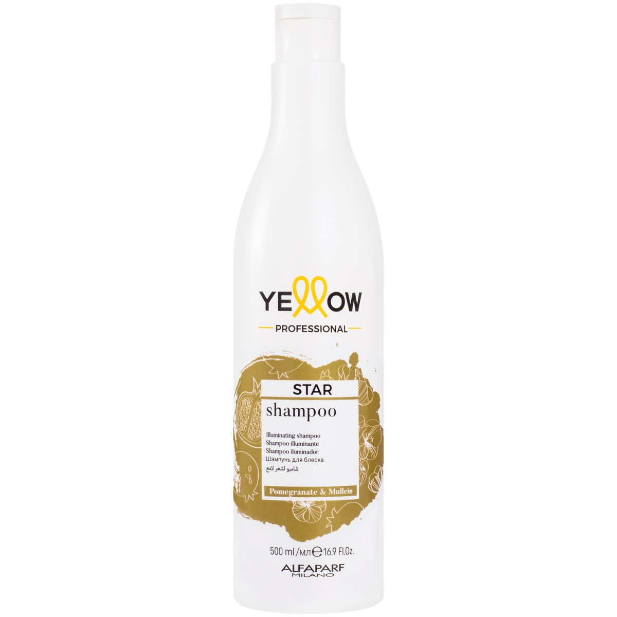 Alfaparf YELLOW Star - szampon rozświetlający do włosów, 500ml