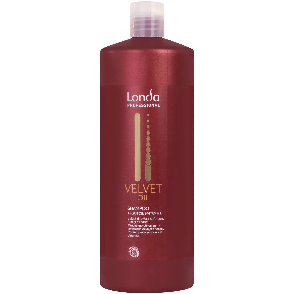 Londa Velvet Oil - szampon do włosów suchych i zniszczonych, 1000ml