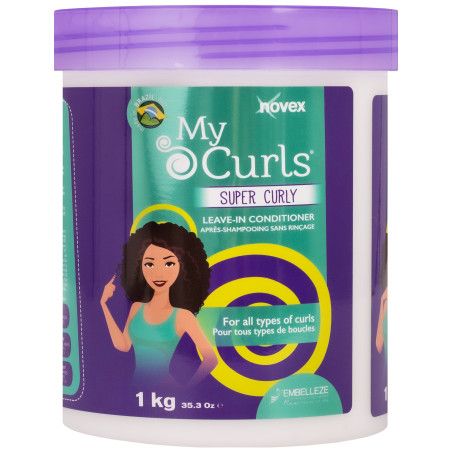 Novex My Curls - odżywka bez spłukiwania do włosów kręconych, 1kg