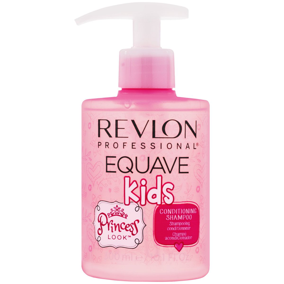 Revlon Equave Kids Princess 2w1 - szampon i odżywka dla dzieci ułatwiająca rozczesywanie, 300