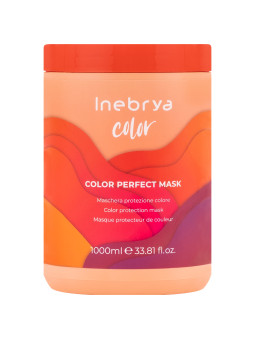 Inebrya Color Perfect - maska ochraniająca kolor włosów, 1000ml