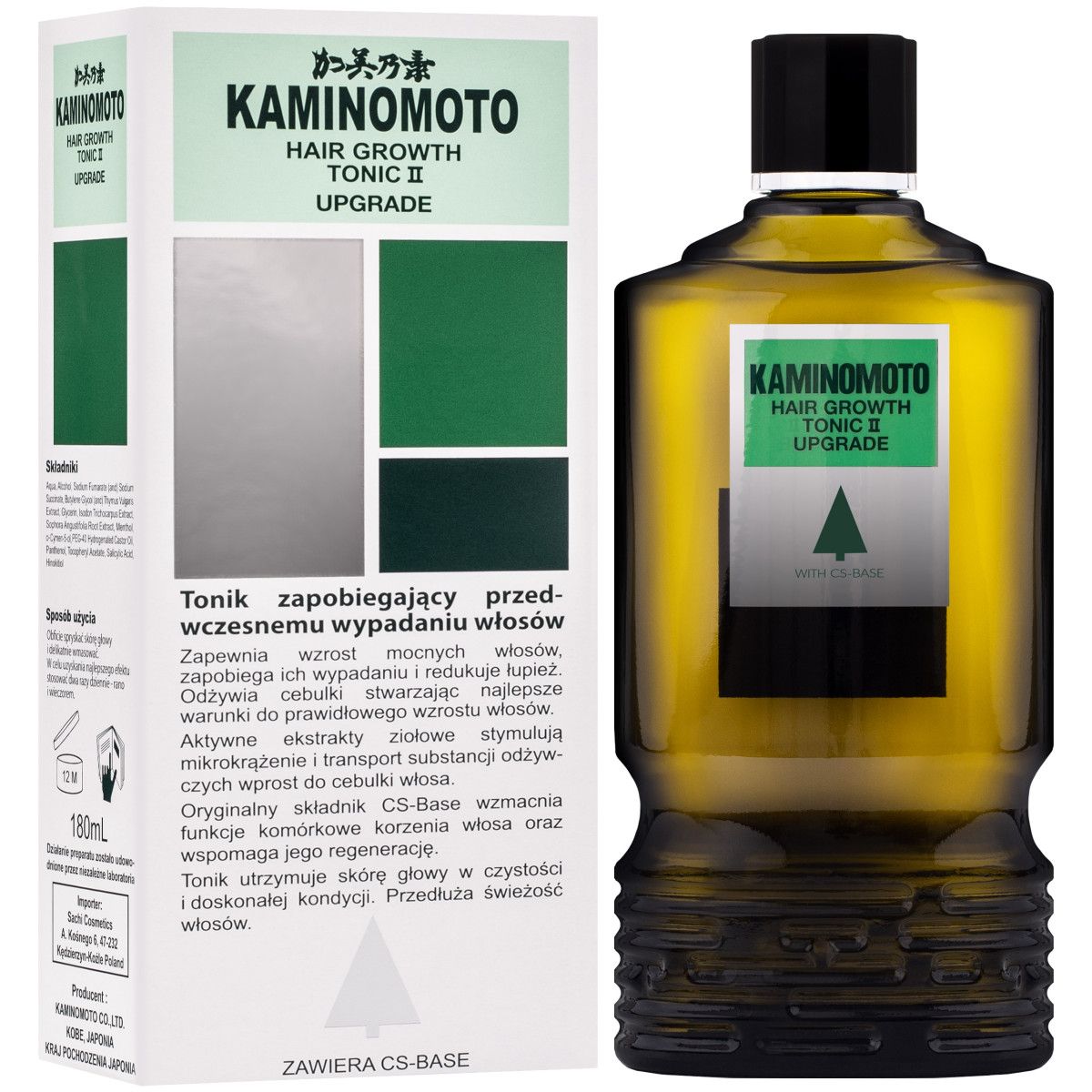 Kaminomoto Hair Growth Tonic II wcierka przeciwłupieżowa do włosów 180 ml