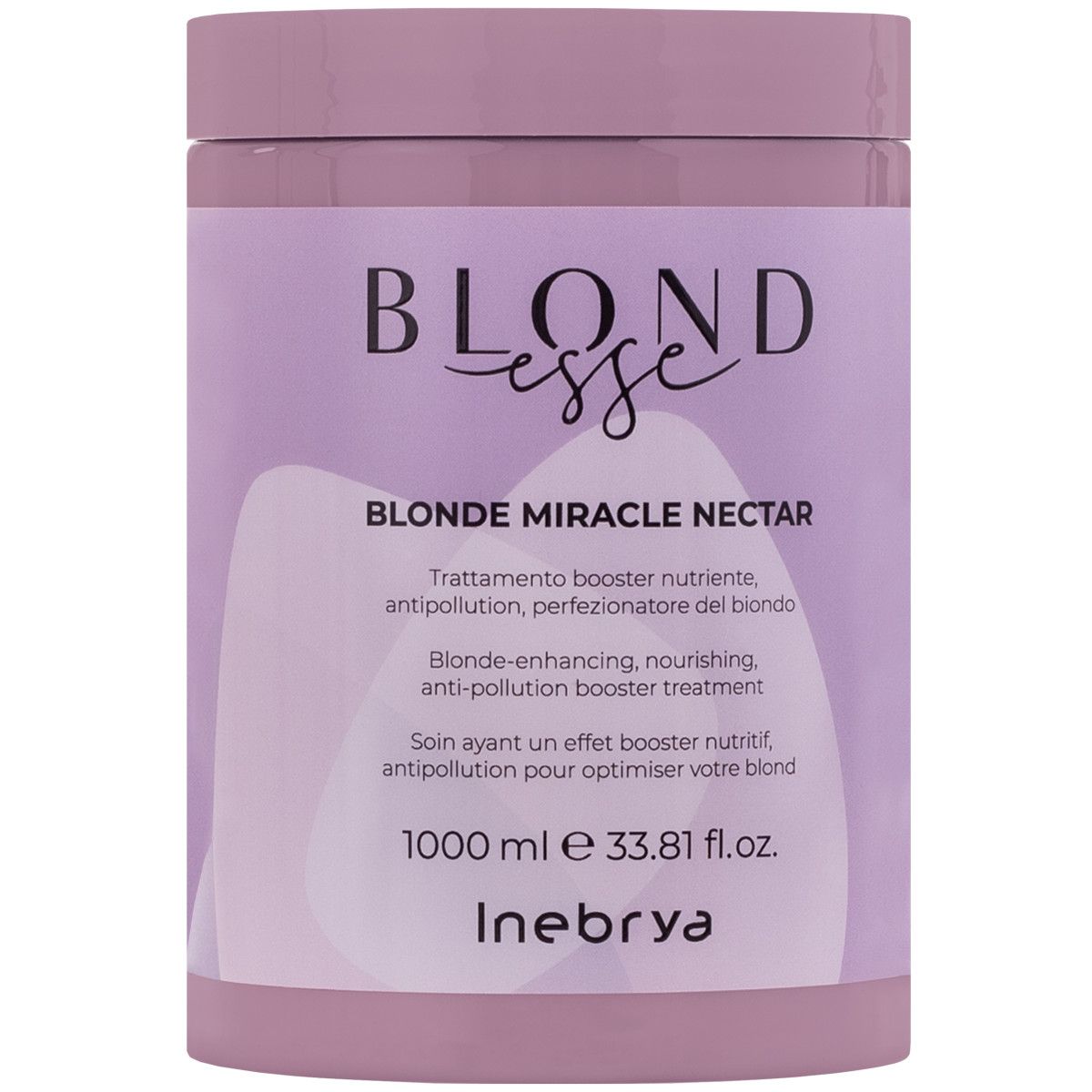 Inebrya Blondesse Blond Miracle - nektar maska micelarna do włosów, 1000ml