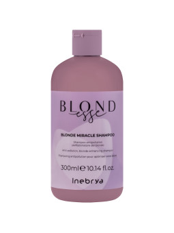 Inebrya Blondesse Miracle - szampon niwelujący żółte refleksy, 300ml