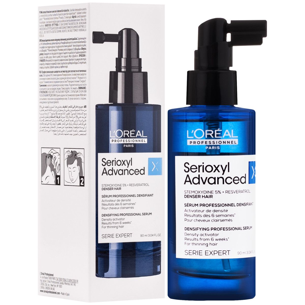 Loreal Serioxyl Advanced - serum na porost włosów, 90ml