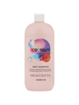 Inebrya Ice Cream Dry-T - szampon nawilżający do włosów, 1000ml