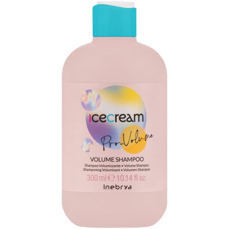 Inebrya Ice Cream Pro Volume - szampon dodający objętości włosom, 300ml