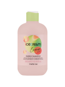 Inebrya Ice Cream Energy - szampon energetyzujący do włosów cienkich i słabych, 300ml