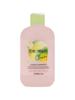 Inebrya Ice Cream Cleany - szampon przeciwłupieżowy do włosów, 300ml