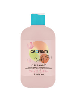 Inebrya Ice Cream Curly Plus - szampon do włosów kręconych, 300ml