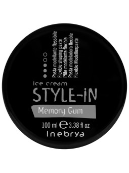 Inebrya Style-In Memory Gum - mocna pasta stylizująca do włosów, 100ml