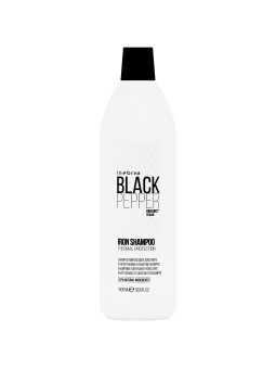 Inebrya Black Pepper Iron - szampon regenerujący do włosów, 1000ml