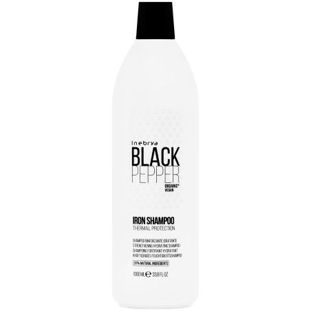 Inebrya Black Pepper Iron - szampon regenerujący do włosów, 1000ml