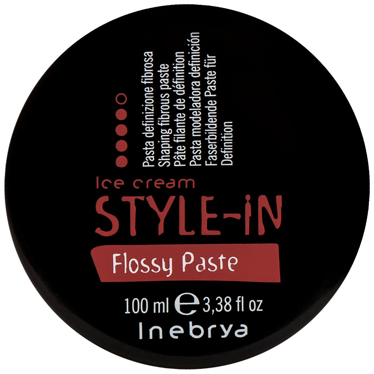 Inebrya Style-In Flossy Paste - bardzo mocna pasta modelująca, 100ml