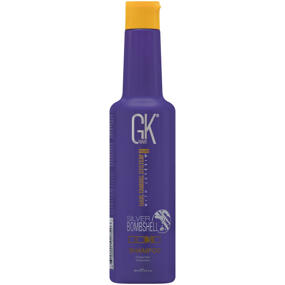 GKHair Silver Bombshell - szampon neutralizujący żółte refleksy, 280ml