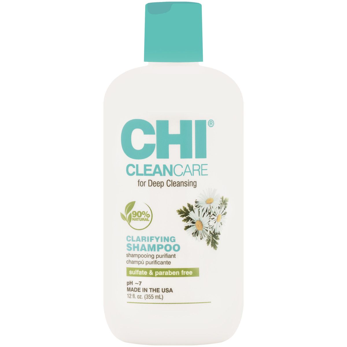 CHI Clean Care Claryfying - szampon oczyszczający włosy i skóre głowy, 355ml