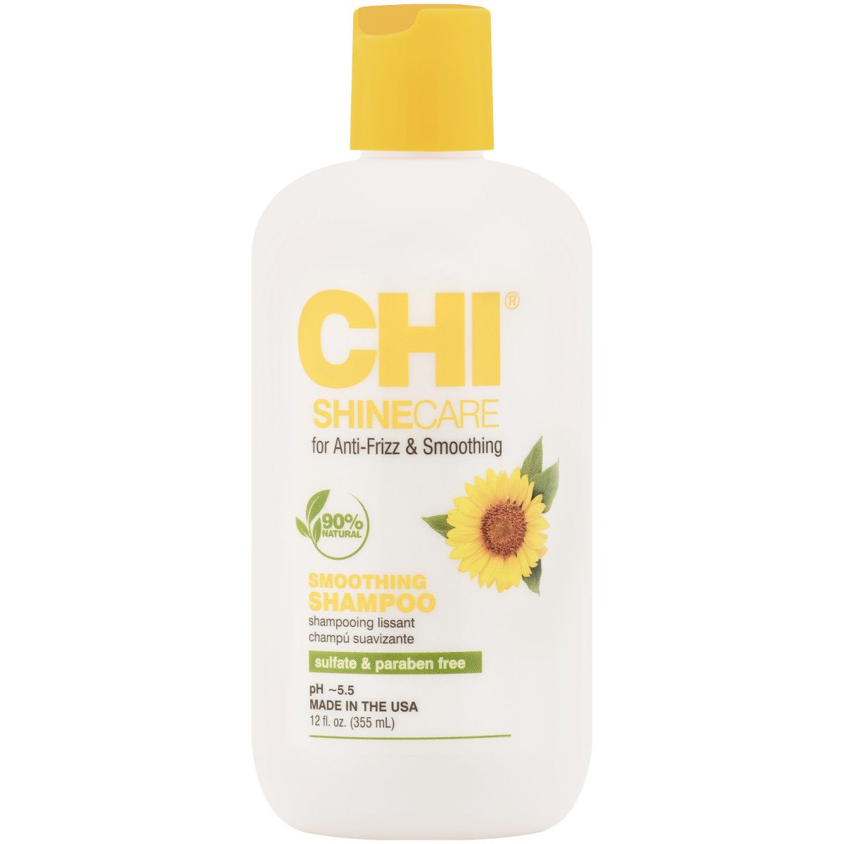 CHI Shine Care Smoothing - szampon wygładzający do włosów, 355ml