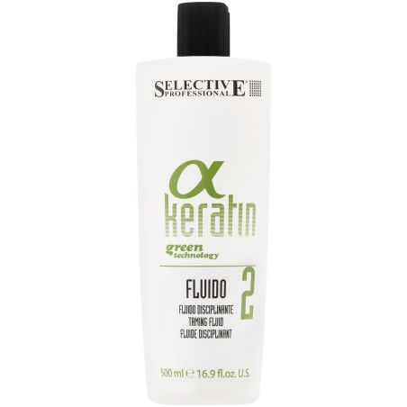 Selective Alpha Keratin Fluido - fluid odbudowujący do włosów po prostowaniu keratynowym, 500ml