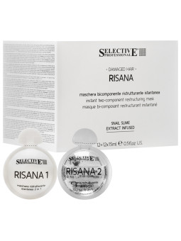 Selective Damaged Hair Risana Extract Infuse - zabieg głęboko regenerujący włosy, 12x15ml + 12x15ml