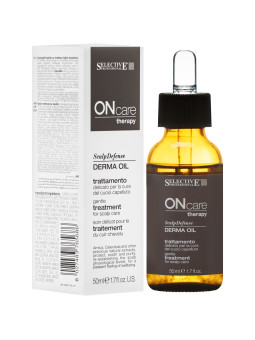 Selective On Care Therapy Derma Oil - olejek oczyszczająco-łagodzący do skóry głowy, 50ml