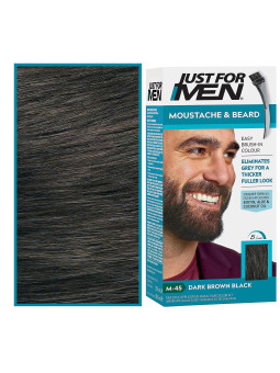 Just For Men Color Gel - odsiwiacze do włosów dla mężczyzn w formie żelu, Ciemny Brąz/Czerń 28g