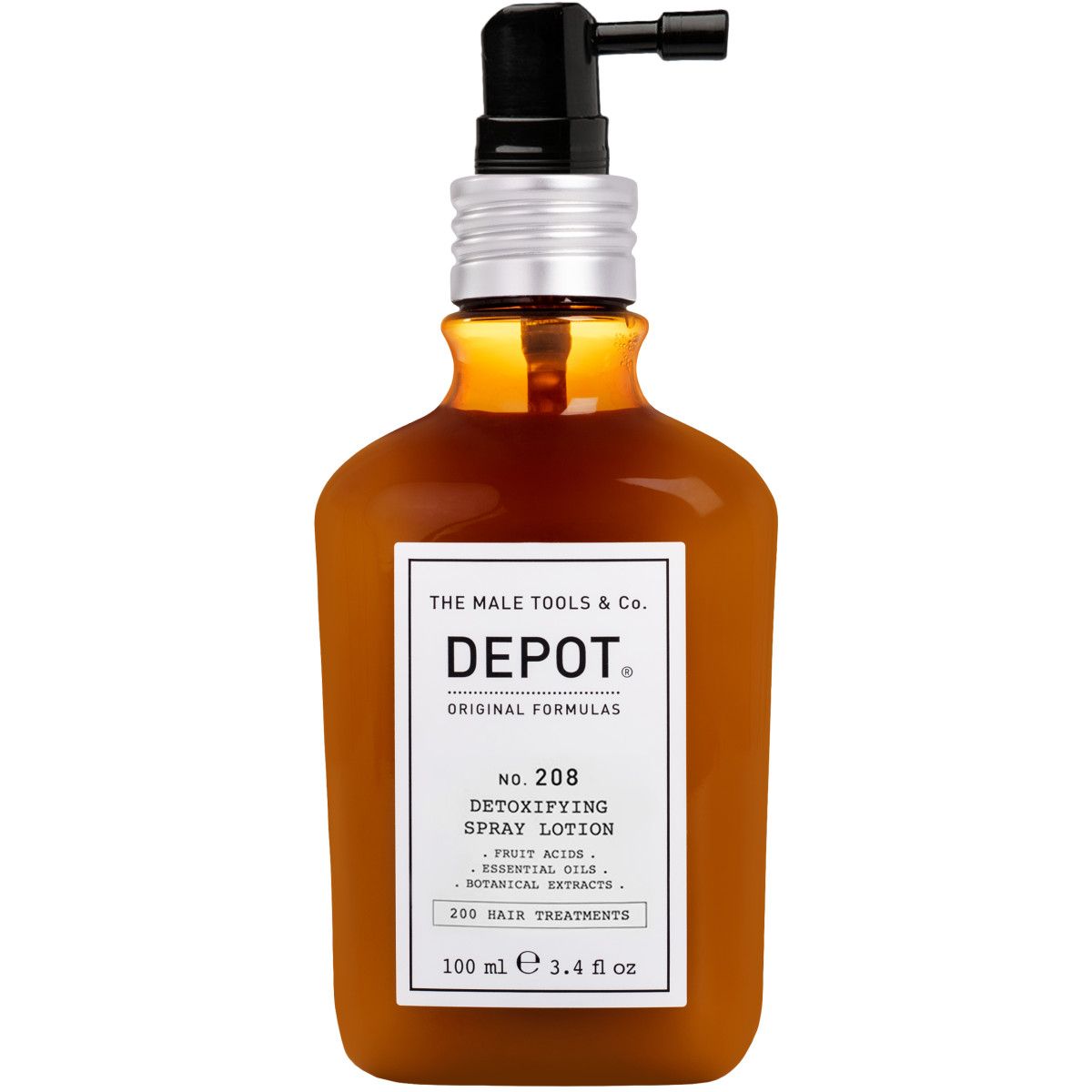 Depot NO.208 Detoxifying Spray - Lotion detoksykujący lotion do skóry głowy, 100ml