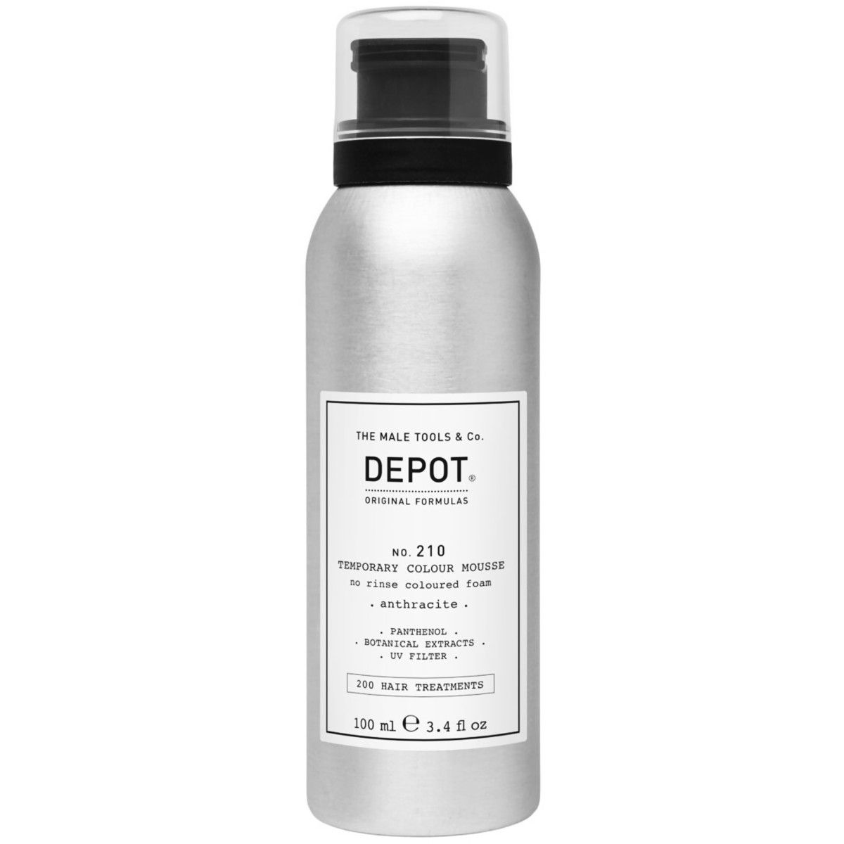 Depot NO.210 Temporary Colour Mousse - koloryzująca pianka do włosów, 100ml