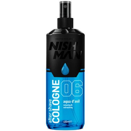 Nishman After Shave Cologne Aqua D`asil - woda kolońska po goleniu, 400ml
