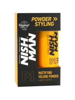 Nishman Hair Styling Powder Light Control - lekki puder do stylizacji, 20g