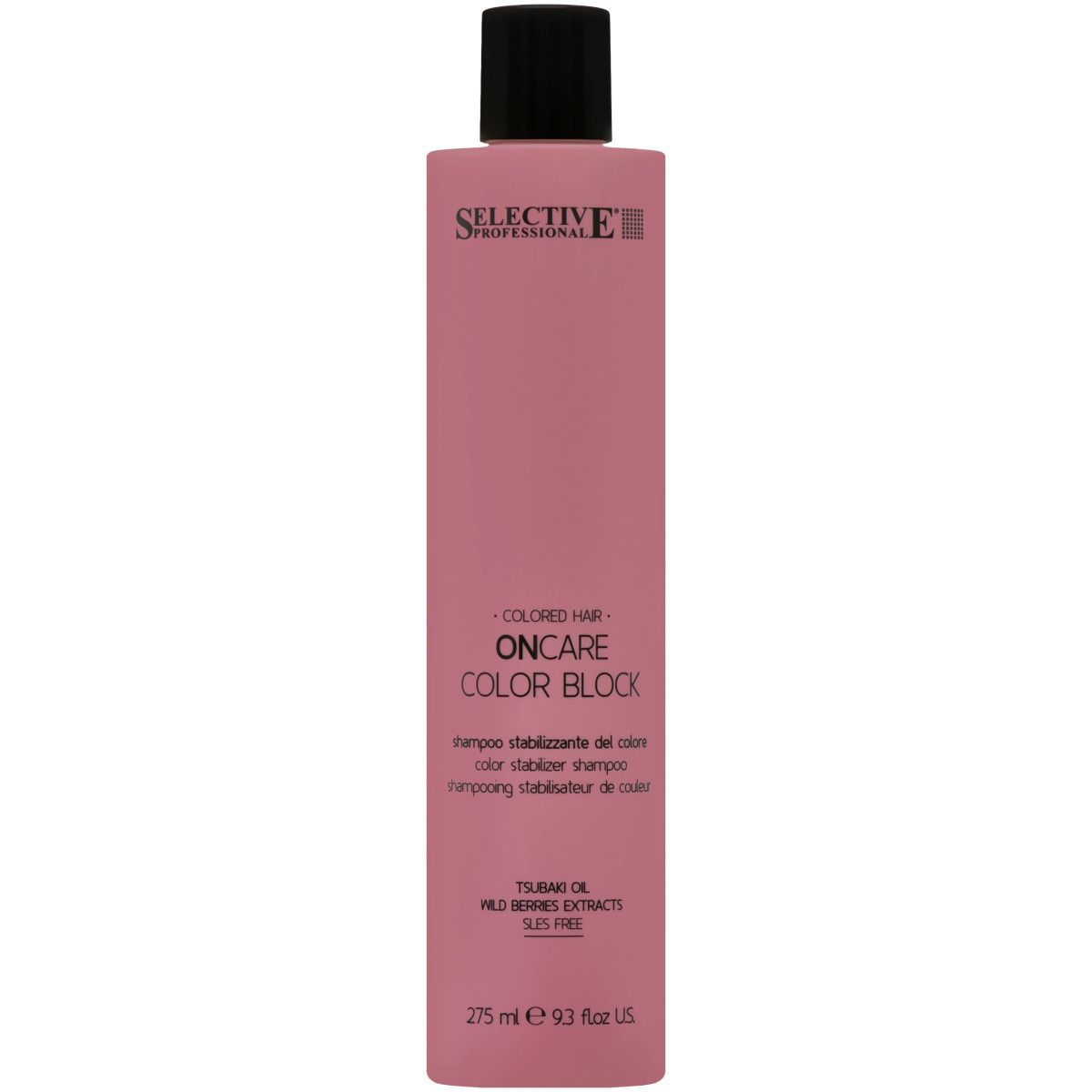 Selective On Care Color Block - szampon stabilizujący kolor włosów farbowanych, 275ml
