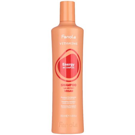 Fanola Vitamins Energy - szampon energetyzujący do włosów wypadających, 350ml