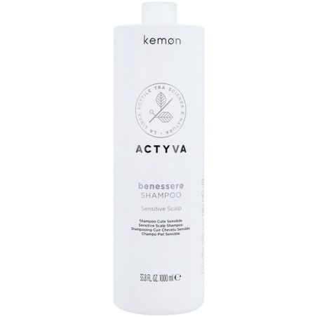 Kemon Actyva Bennessere Sensitive Scalp - szampon do skóry wrażliwej, 1000ml