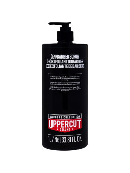 Uppercut Deluxe Barber Scrub - szampon z peelingiem do usuwania pomad, 1000ml