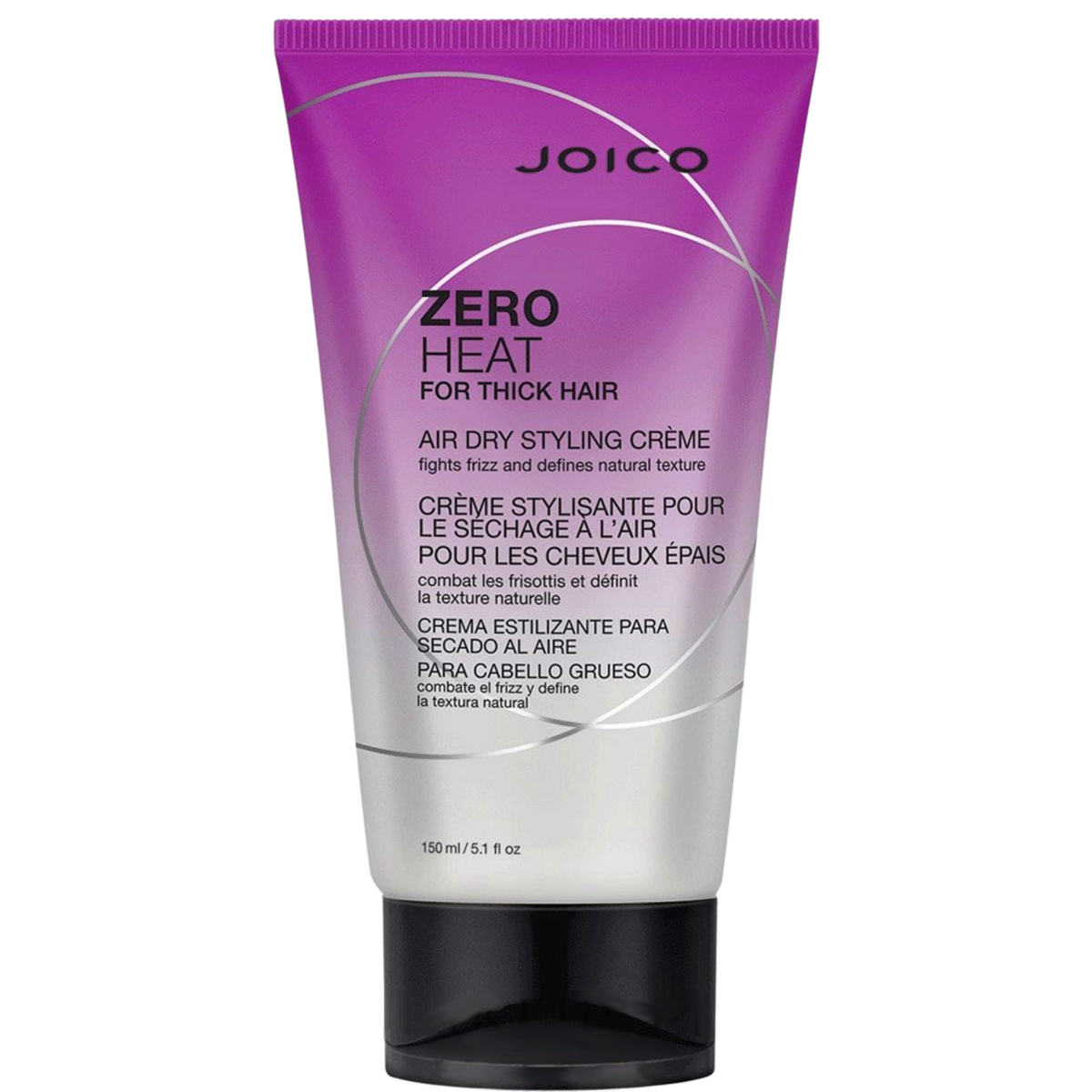Joico Zero Heat Thick Hair - krem stylizujący do włosów, 150ml