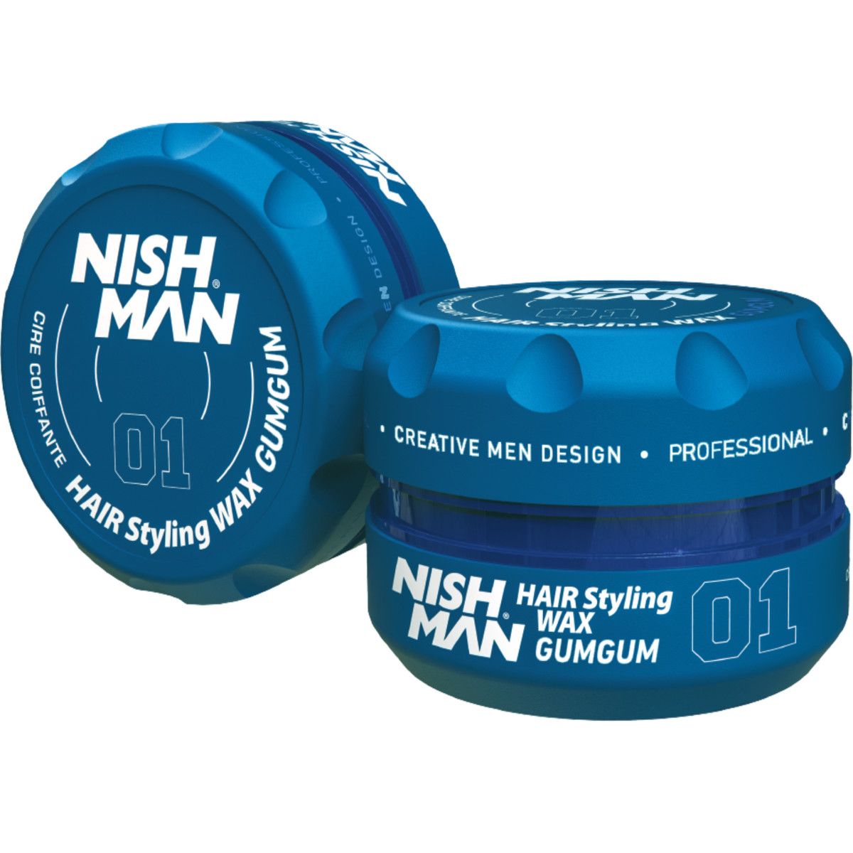 Nishman 01 Hair Styling Wax Gumgum - wosk do stylizacji włosów, 150ml