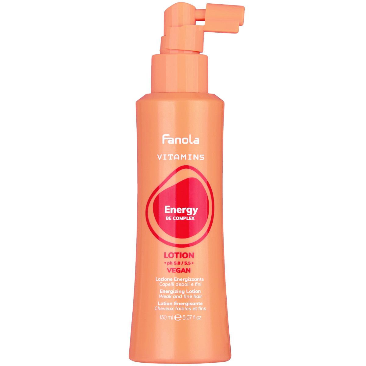 Fanola Vitamins Energy Lotion - energetyzujący lotion do włosów słabych i wypadających, 150ml