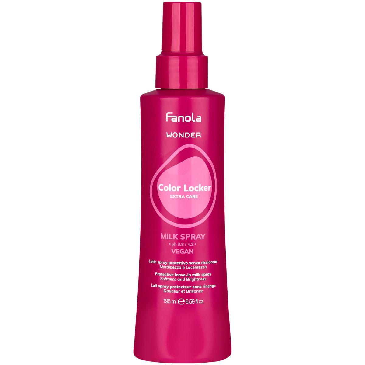 Fanola Color Locker Milk Spray - mleczny spray do włosów farbowanych ułatwiający rozczesywanie, 195ml