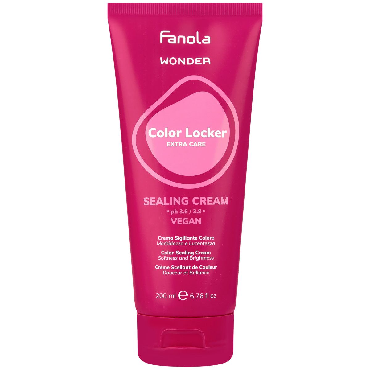 Fanola Color Locker Sealing Cream - krem do włosów farbowanych chroniący kolor, 200ml